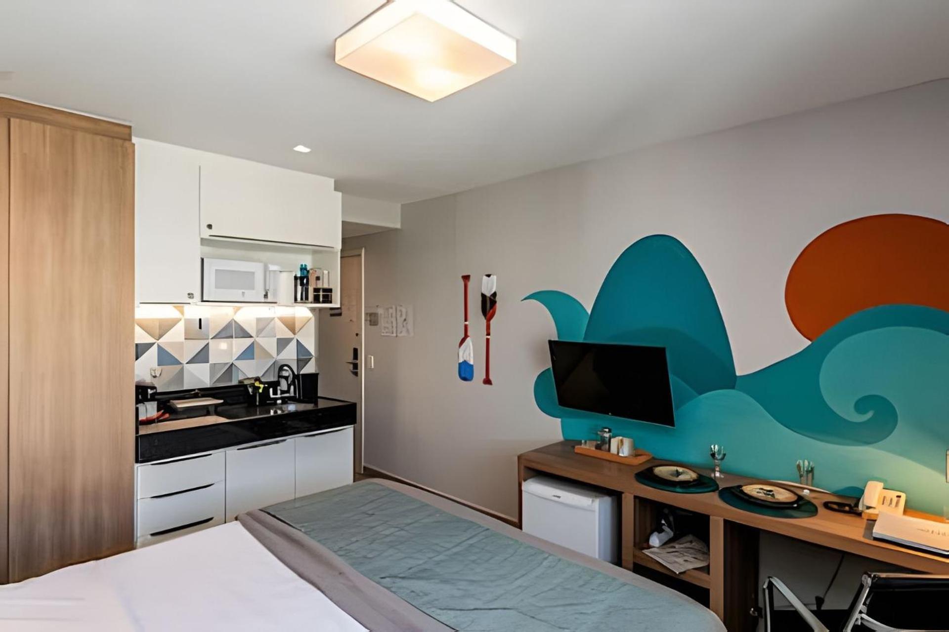 Suite Verano Stay Com Mini Copa, Wifi 500 Mb, Trabalho, Lazer & Eventos Rio de Janeiro Buitenkant foto