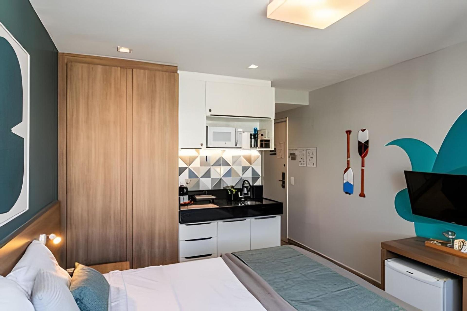 Suite Verano Stay Com Mini Copa, Wifi 500 Mb, Trabalho, Lazer & Eventos Rio de Janeiro Buitenkant foto